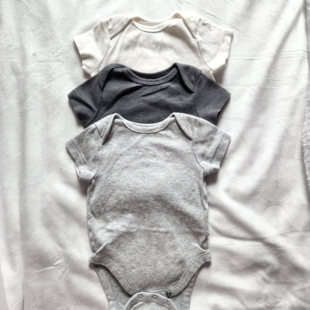 Old Navy, 3 short sleeve bodysuit.